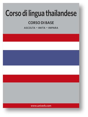 cover image of Corso di lingua thailandese